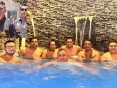 Escándalo en la PNP: Policías son fotografiados en piscina con banda criminal ‘Los Pulpos’