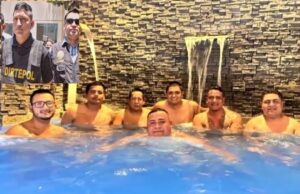 Escándalo en la PNP: Policías son fotografiados en piscina con banda criminal ‘Los Pulpos’