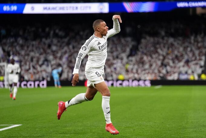 Real Madrid con tres goles de Mbappé le ganó al City 3-1 y avanzó a Octavos de Champions