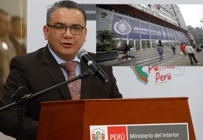 Se viene oscura denuncia al ministro del Interior Juan José Santiváñez