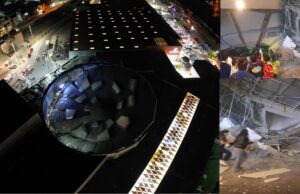 ¡Tragedia! Techo de Real Plaza de Trujillo colapsa y cae sobre sección de comidas deja varios heridos y personas desaparecidas