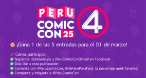 🎉 ¡SORTEO PERÚ COMIC CON 2025! 🎉