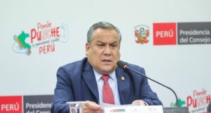 Jefe del Gabinete anuncia estado de emergencia en toda la provincia de Lima y el Callao