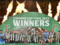 Newcastle se alzó con el título de la “Carabao Cup” al vencer en la final al Liverpool 2-1