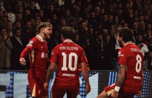 Liverpool derrotó al PSG de visita 1-0 y lleva ventaja para la vuelta en Octavos de Champions