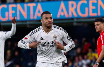 Real Madrid derrotó al Villarreal 2-1 y pasó a ser líder único de la Liga de España