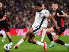 Inglaterra debutó exitosamente en Eliminatorias Europeas al ganarle a Albania por 2-0