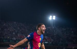 Barcelona goleó al Osasuna 3-0 y es puntero de la Liga de España