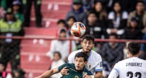 Bolivia empató con Uruguay 0-0 en El Alto y bajó al octavo lugar de la tabla