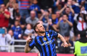 Inter de Milán le ganó a Udinese 2-1 y se mantiene líder en la Serie «A» del Calcio Italiano