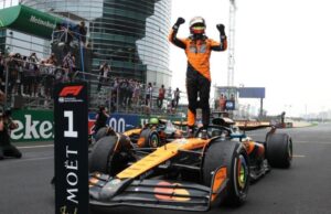 Oscar Piastri ganó el Gran Premio de China de la Fórmula Uno con su McLaren