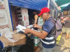 Sacan de circulacion mas de 100,000 cigarrillos ilegales tras operativos en Pucusana y mercado de la Victoria