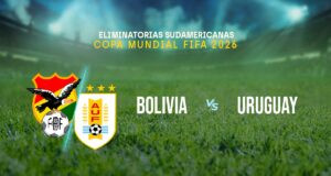 Vive en Latina Televisión elpartido Bolivia VS Uruguay