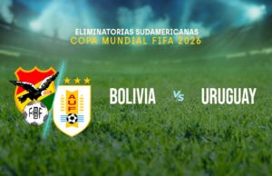 Vive en Latina Televisión elpartido Bolivia VS Uruguay