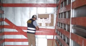 Contrabandistas escondieron más de un millón de cigarros en caleta de camión