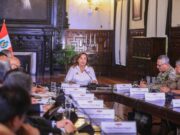 Presidenta Boluarte, lidera nueva sesión del “Cuarto de guerra contra la delincuencia