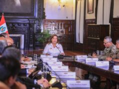 Presidenta Boluarte, lidera nueva sesión del “Cuarto de guerra contra la delincuencia