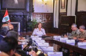 Presidenta Boluarte, lidera nueva sesión del “Cuarto de guerra contra la delincuencia