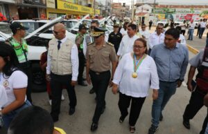 Gore San Martín entrega 51 patrulleros a la PNP para combatir la delincuencia