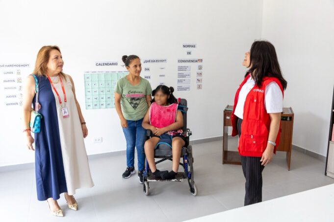 Residentes con discapacidad del Conadis potenciarán sus conocimientos con nuevos equipos tecnológicos