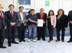 Cajamarca: Corte Superior de Justicia recibe terreno para la construcción de una sede judicial en Cajabamba