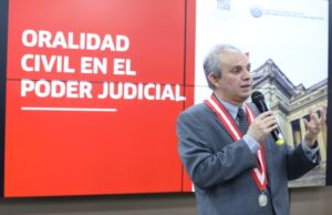 Poder Judicial: oralidad civil reduce tiempos de procesos civiles hasta en un 27 % Este modelo procesal también ha mejorado la transparencia de los procesos, señala juez supremo Ramiro Bustamante Zegarra.
