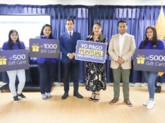 Por el pago puntual de sus tributos, SAT de Lima premia a 45 contribuyentes