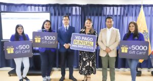 Por el pago puntual de sus tributos, SAT de Lima premia a 45 contribuyentes