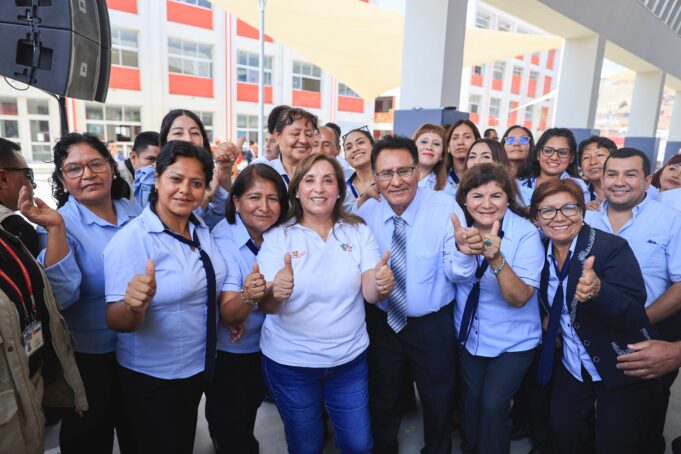 Presidenta Boluarte: Dejaremos más escuelas y hospitales que las construidas por otros gobiernos
