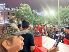 Marcha convocada por caviares fue un fracaso