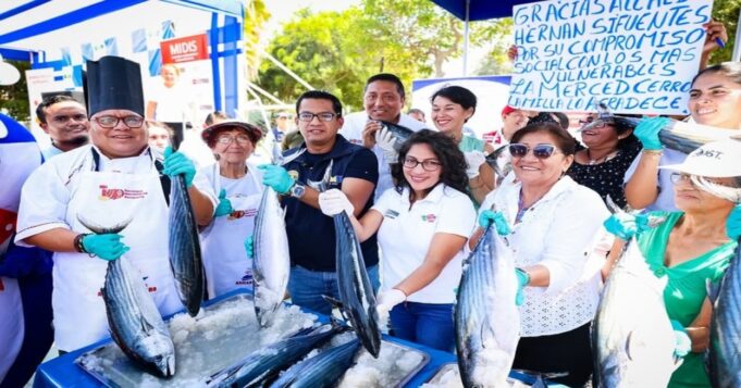 Midis distribuyó 2 toneladas de pescado fresco a comedores y ollas comunes de San Martín de Porres