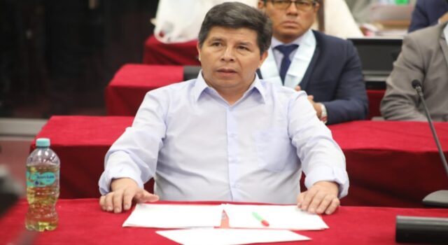 Poder Judicial: juicio oral contra el ex presidente Pedro Castillo por el delito de rebelión continuará este jueves