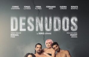 «Desnudos»: Atrevida obra emotiva e impactante en teatro Marsano este 19 de marzo