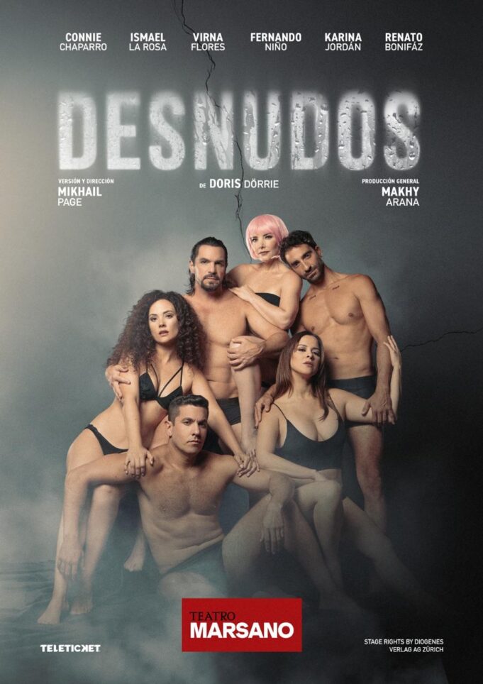 «Desnudos»: Atrevida obra emotiva e impactante en teatro Marsano este 19 de marzo