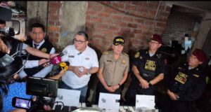 Ministro Santivañez anuncia caída de feroz «Gokú»