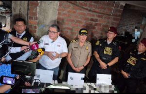 Ministro Santivañez anuncia caída de feroz «Gokú»