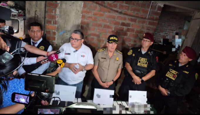 Ministro Santivañez anuncia caída de feroz «Gokú»