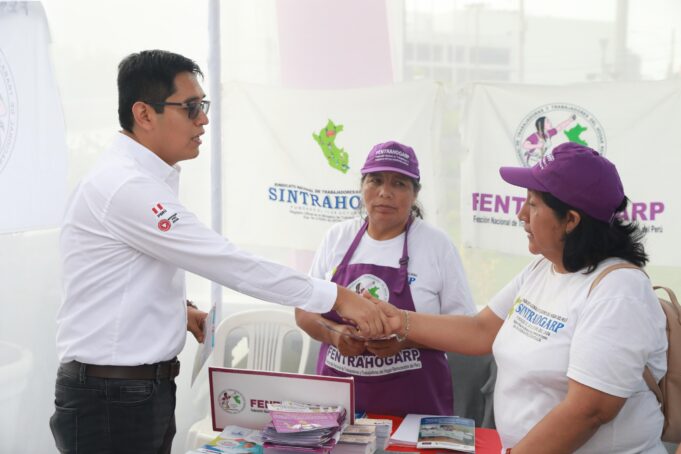Cientos de trabajadoras del hogar y empleadores participaron en feria organizada por Sunafil