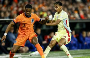 España logró buen empate ante Países Bajos 2-2 de visita en los Cuartos de Final de la Nations League