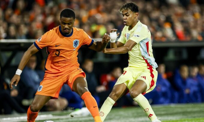 España logró buen empate ante Países Bajos 2-2 de visita en los Cuartos de Final de la Nations League