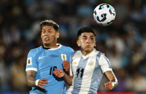 Argentina le ganó a Uruguay 1-0 en Montevideo y es líder cómodo de las Clasificatorias