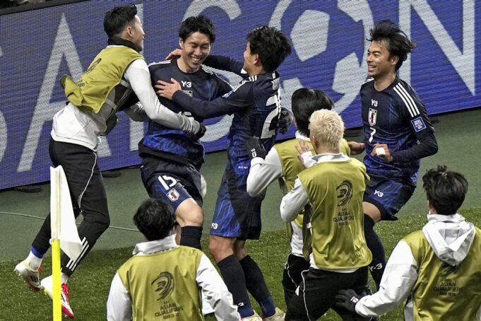 La Selección de Japón es la primera clasificada al Mundial 2026 tras vencer a Bahréin 2-0