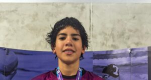 Rafaela Fernandini y Doménico Sotomayor con las mejores marcas técnicas en Control de Tiempos Open Lima 2025