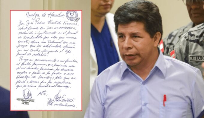Pedro Castillo es evacuado de emergencia por descompensación tras anunciar huelga de hambre