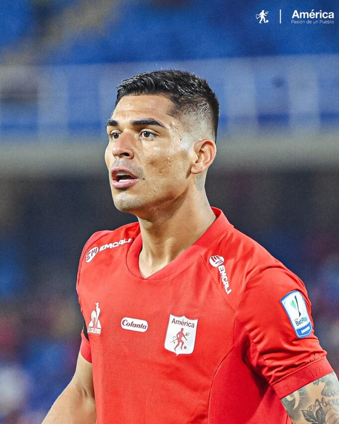 Peruano Luis Ramos anotó su primer gol con el América de Cali que le ganó a Pereira 2-0 en Liga Colombiana