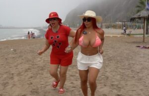 «Tiburón blanco» hace correr a Susy Díaz y Daysi Araujo(VIDEO)