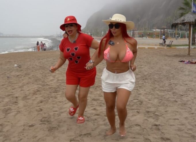 «Tiburón blanco» hace correr a Susy Díaz y Daysi Araujo(VIDEO)