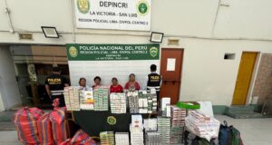 Intervienen a Reinas de “los cigarrillosbambas” en inmediaciones de Gamarra