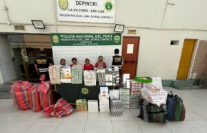 Intervienen a Reinas de “los cigarrillosbambas” en inmediaciones de Gamarra