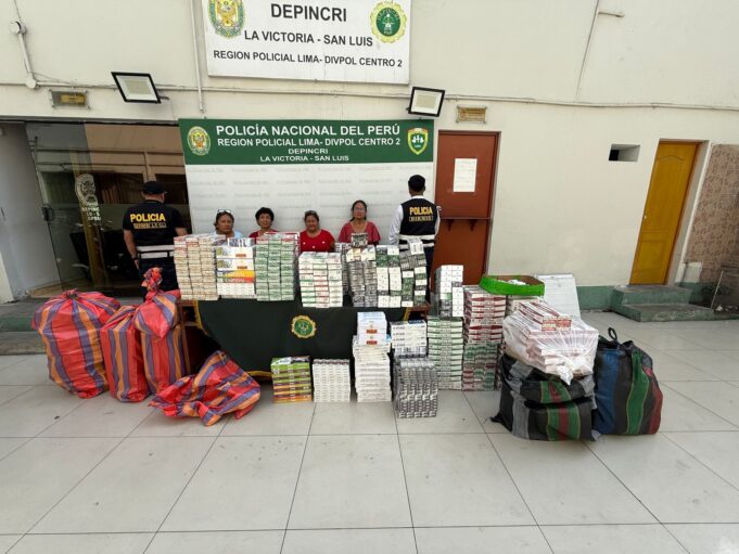 Intervienen a Reinas de “los cigarrillosbambas” en inmediaciones de Gamarra